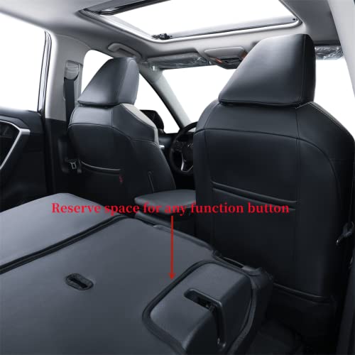 Image of coverdream Seat Covers Custom Fit for Toyota 2016-2018 RAV4 Hybrid