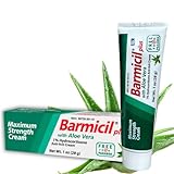 Barmicil Plus Cream Skin Allergies Aloe Vera with 1% Hydrocortisone Maximum Strength Anti-Itch Contains 1 oz Tube (28 Grams) Relieves Skin Allergies