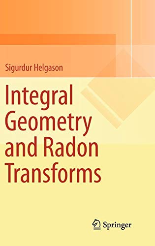 Integral Geometry and Radon Transforms