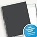 Blue Sky Notes Professional Notebook, Flexible Cover, Twin-Wire Binding, 8.5