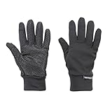 [キャプテンスタッグ] グローブ 手袋 防風 防寒 耐寒 軽量防風グローブ スマホ対応 Lサイズ ブラック UX-1270