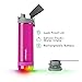 Hidrate Spark PRO Lite Smart Water Bottle – Tritan Plastic – Tracks Water Intake with Bluetooth, LED Glow Reminder When You Need to Drink – Chug Lid, 24 oz, Fruit Punch