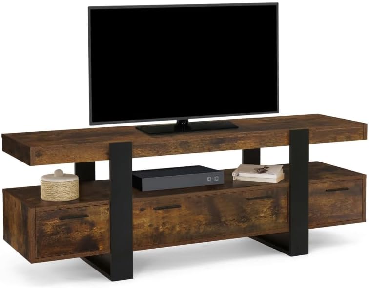 Mobile Bagno TOUCH 140 cm 4 Cassetti Phoenix Nero Opaco e Top 1,8 cm