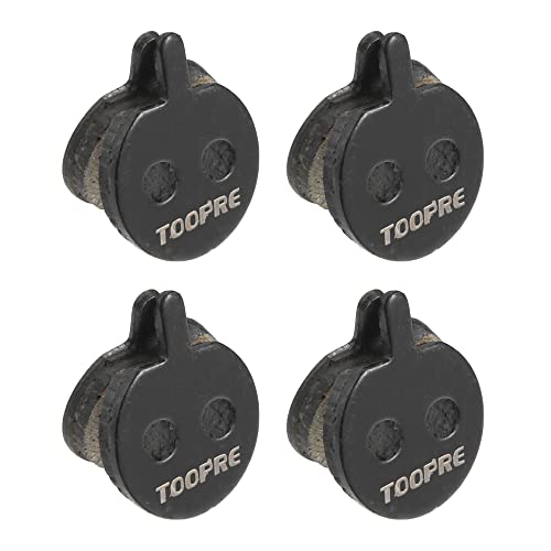 X AUTOHAUX 4 Pair Resin Bicycle Disc Bike Brake Pads for Jak-5 B777 TRINX, Black