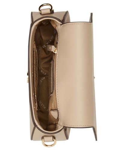 Anne Klein Mini Shell Crossbody, Sesame3