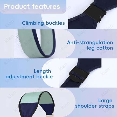 Image of Kian Baby Sling Carrier Wrap Cotton, Breastfeeding and Stroller Cover Adjustable for Newborn Baby up to 20kg - Special Carrier /Sling for PREMIE BabiesBreathable Mesh Baby Sling Carrier with Adjustable Strap (multi color )