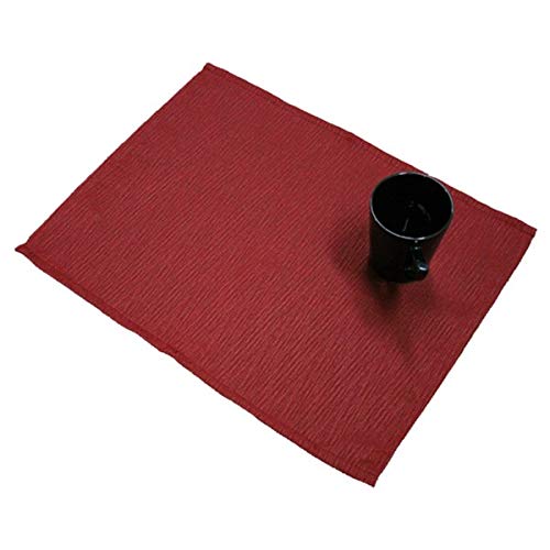 �yStorePocket�z �����`�����}�b�g 2���g�Z�b�g �ە����n �� �T�C ��35cm×45cm ���b�h ������h���h�ɍʂ�ە����n �􂦂� �G�X�j�b�N �A�W�A�� �a�� �����`�}�b�g �e�[�u���}�b�g