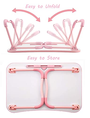 Foldable Bed Table For Laptop, Laptop Desk Table Stand, Laptop Bed Tray Table With Storage Drawer, Notebook Stand Lap Desk For Writing Reading Eating, Portable Laptop Table For Bed Sofa Floor #TOP6