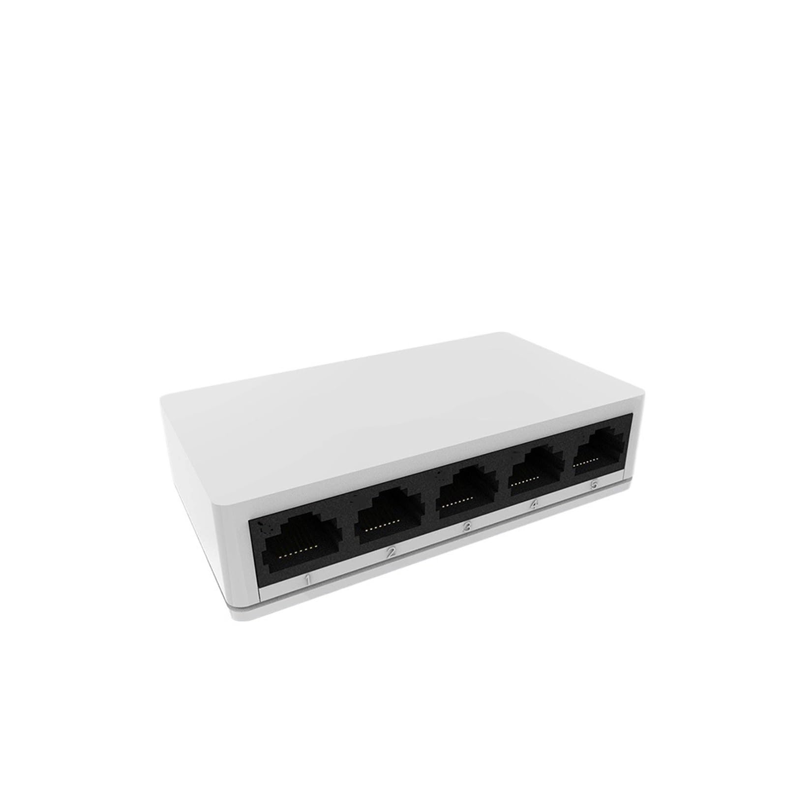 Switch di rete SW05 5V, Mini Ethernet, 5 porte, 10/100Mbps, soluzione di espansione rapida della rete cablata per casa e ufficio (SW05-EU)