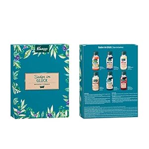 Kneipp Badkamerverzorgingsset, Geschenkverpakking, Baden In Geluk, 6 x 20 ml