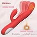 Dildo G Spot Vibrator Adult Female Sex Toys with 10 Vibrations Realistic Silicone Dildos Classic Vibrators for Multiple Stimulation Clitoris Stimulator for Solo and Couples Pleasure