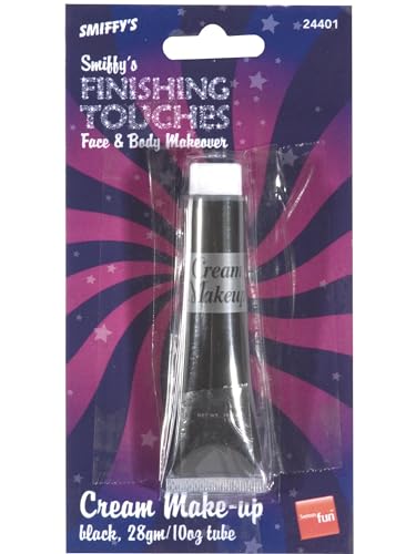 Smiffy's 24401 - Schminke Schwarz, Makeup, Fasching, Vampir, Karneval