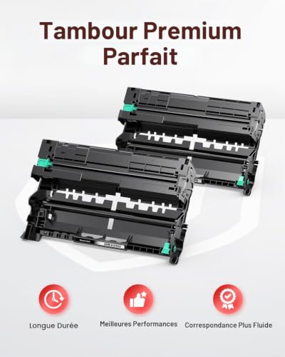 Unité tambour DR3400 pour résoudre les problèmes de traces noires - 5