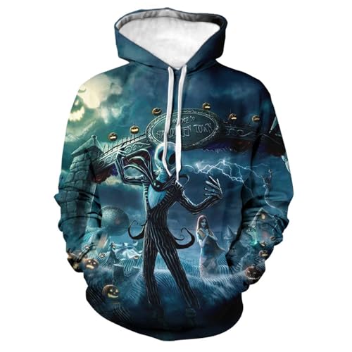 Men Hoodies Personality Mode Trend Men Hoodie Vintage Loose All-Match Men Sweatshirt The New Digital Print Round Neck Men Hooded Sweatshirt A-13 XL