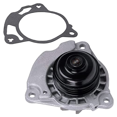 Auqdd Aw6250 Professional Water Pump Kit With Gasket Fit For (Engine 3.0L V6 Vin G) 2009-2012 Ford Escape ,10-12 Fusion [2009-2011 Mazda Tribute ] 09-11 Mercury Mariner ,2010-2011 Milan #TOP26