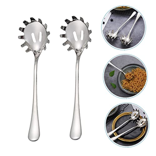 HEMOTON 10 Pçs Colher De Macarrão Panelas De Espaguete Macarrão Fettuccine Cozinhar Macarrão Garfo C