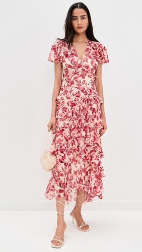 Cinq à Sept Women's Floral Ribbons Tatum Dress2