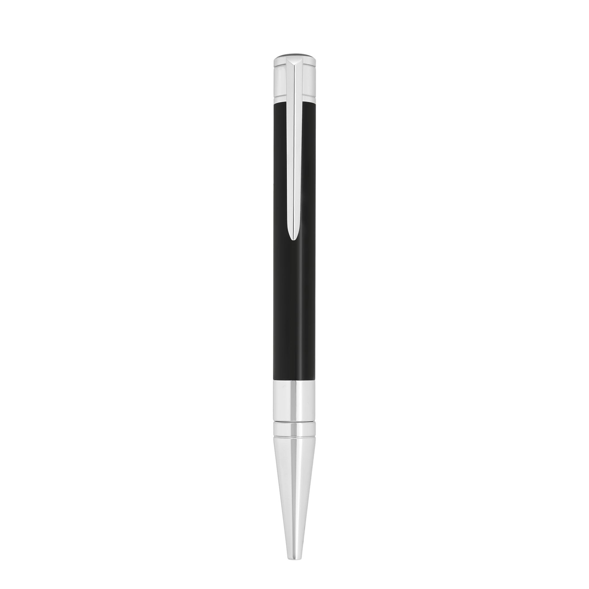 S.T.Dupont Kugelschreiber Initial, Schwarz/Chrom
