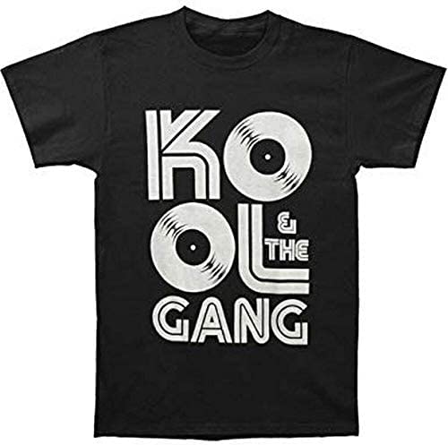 Photo de YANGGUOC Kool and The Gang Records Logo T-Shirt T-Shirts à Manches Courtes(Small)