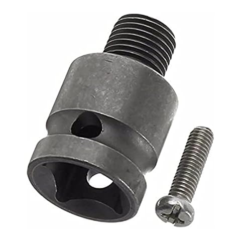 Toolcool 1/2 Inch Drill Chuck Adapter For Impact Wrench Conversion 1/2-20UNF Quick Change Power Tool Cover
