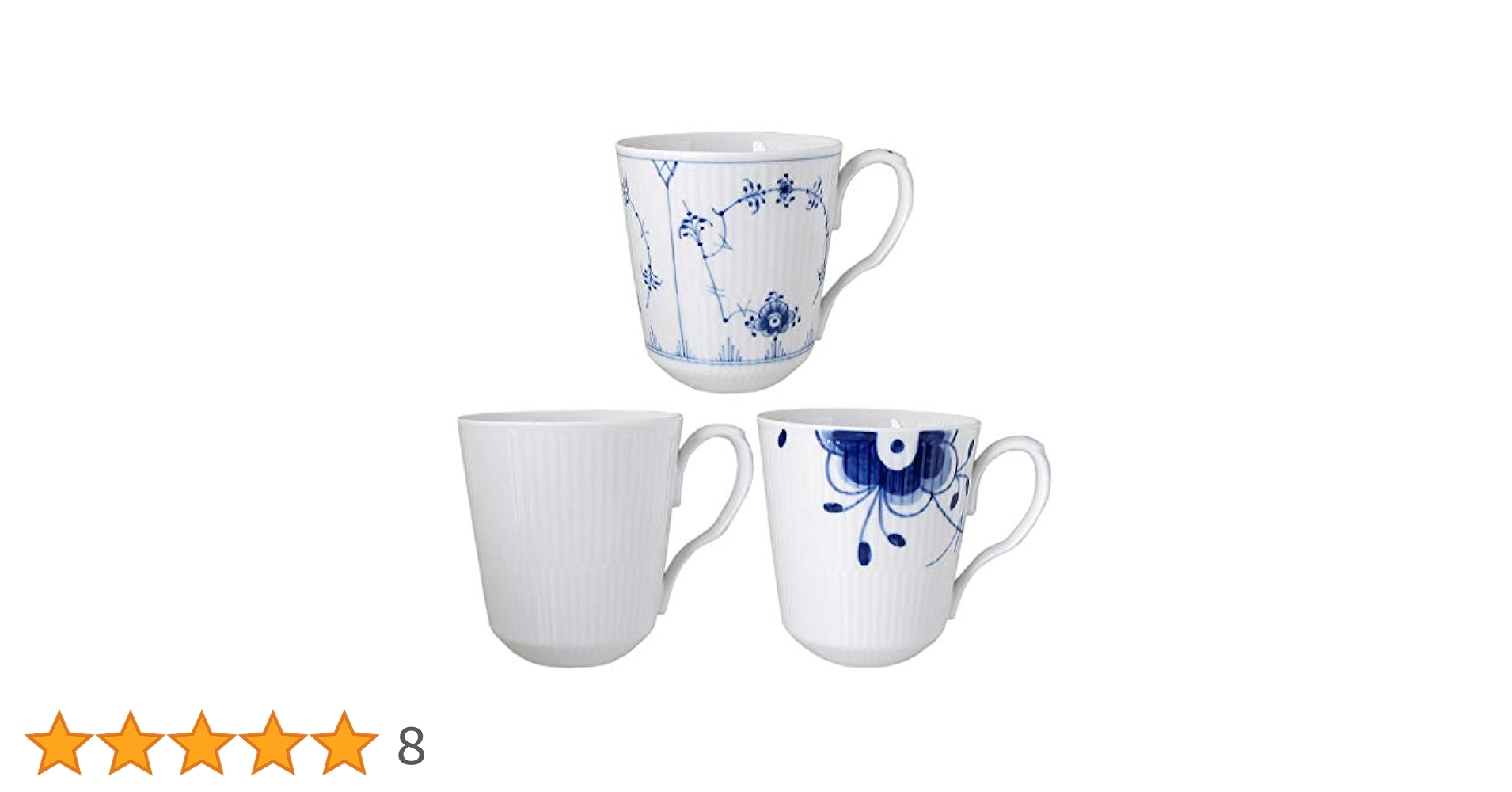 【ロイヤルコペンハーゲン】 375 627 620 美品 3枚セット ロイヤルコペンハーゲン ヒストリーミックス マグカップ 3個