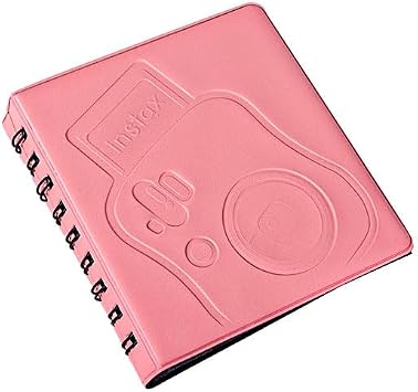 Instax Spiralli Polakart Foto raf Alb m , 6x9cm, 68 Foto raf Kapasitesi PEMBE