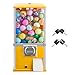 VEVOR Gumball Machine, 21 inch Candy Vending Machine Dispenser, 25-Cent Vending Machines for Shopping Malls, Supermarkets, Amusement Parks, Arcades, Holds Up to 180 1.77in Spherical Candies