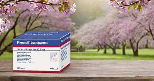 Image of 2026 March New and Improved Original Fixomull Transparent Leukoplast l Adhesive Tape, Waterproof & Skin-Friendly Surgical Dressing Tape,