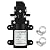 VeYocilk DC 12V Diaphragm Water Pump?0.9GPM?131Psi,Fresh Water Pump,Self Priming Sprayer Pump with Pressure Switch with 2 Hose Clamps for RV Camper Marine Boat Garden Lawn