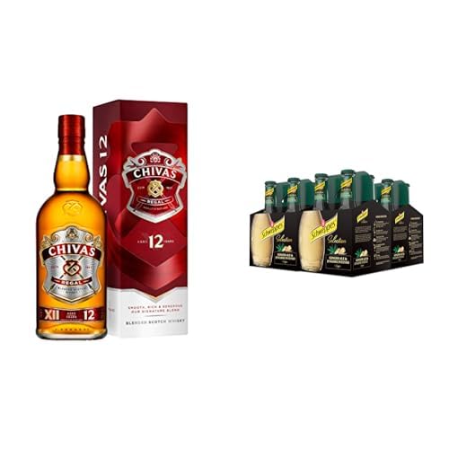 Chivas regal 12 70cl + Schweppes Ginger Ale Pack 6 cestas 4 x 20 cl
