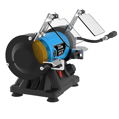 Güde GDS 75 - Smerigliatrice Doppia, Colore: Blu