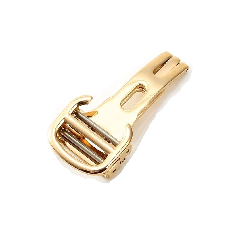 Boucle déployante montre Cartier 18mm or acier massif pour bracelet Tank et Ballon Bleu