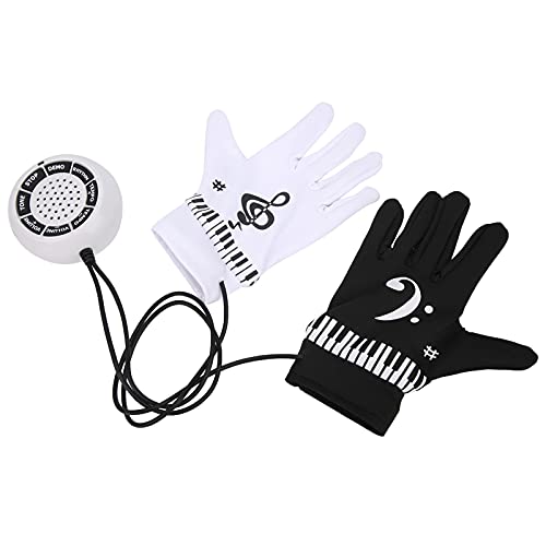 Electronic Piano Gloves Musical Fingertips Speaker Hand...