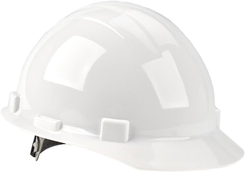 SAFEGEAR Cap Style Hard Hat, 4 Point Adjustable Ratchet Suspension, Class E and G