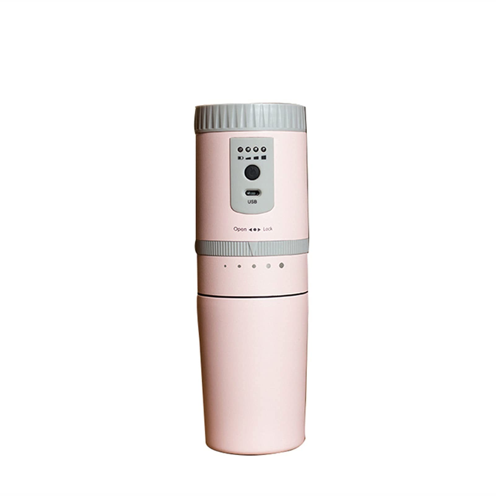 Machine à café portable électrique USB, espresso auto en acier inox - 8