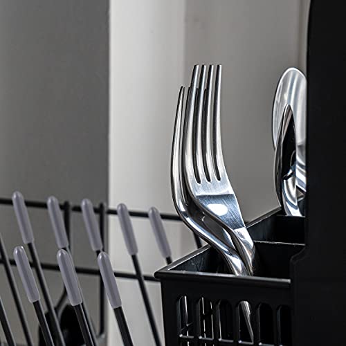 100 Stück Premium Spülmaschinen Gestell Abdeckkappen Set YUTOU 3 * 25mm PVC Rack Abdeckung für Spülmaschine Rostschutz Abdeckkappen Universal Schutzkappen für Spülmaschinen Körbe(Grau)