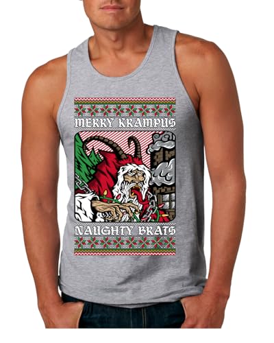 Merry Krampus Naughty Brats Funny Ugly Christmas Shirt