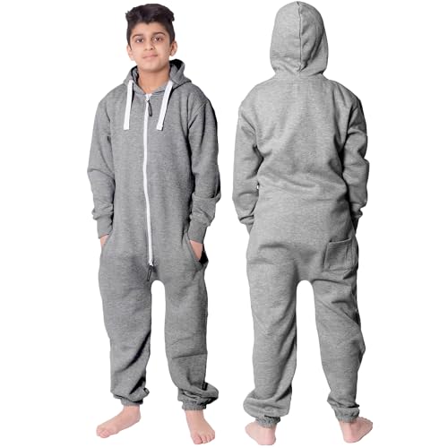 NOROZE Onesie Jumpsuit Weihnachts-Pyjama für Jungen Einteiler...