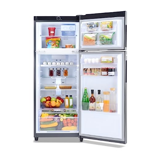Image of Godrej 244 L 2 Star Frost Free Nano Shield Technology Inverter With Freshness up to 30 Days Double Door Refrigerator (RT EONVALOR 280B RI FS ST, Fossil Steel)