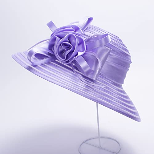 Sombrero de satén para mujer Lawliet miniatura 3