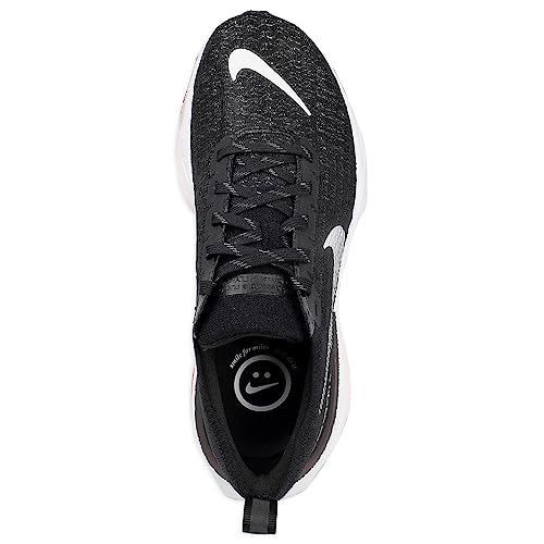 Nike Men's Invincible 3 Road Running Shoes (Black/Dark Grey/White/White, us_Footwear_Size_System, Adult, Men, Numeric, Medium, Numeric_12)2