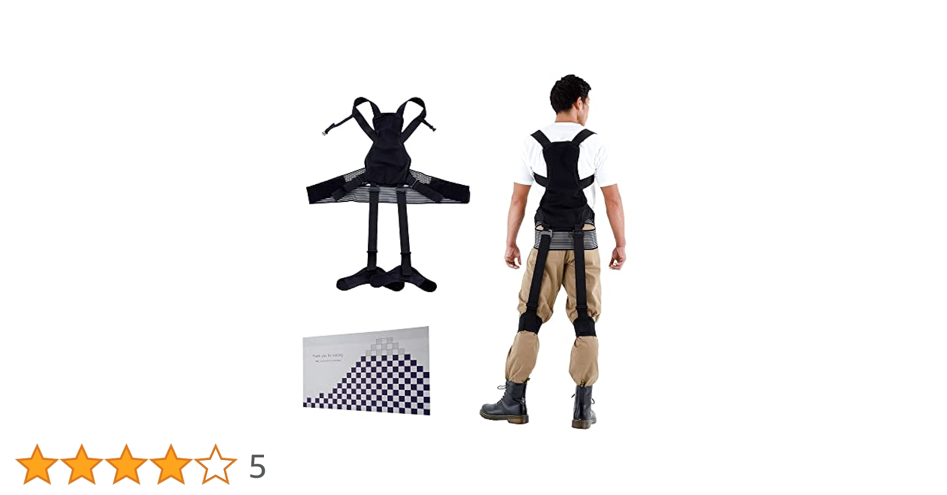 Amazon.co.jp: BLACK SUPPORTER アシストスーツ(Lサイズ)＆おも