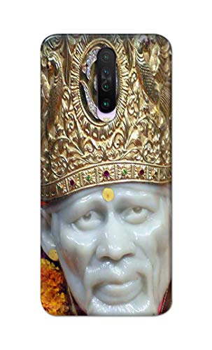 Image of PRINTFIDAA Sai Baba Lord Shiridi Great God Hinduism Hindu Religious Printed Designer Hard Case for Poco X2 Back Cover -(e) RPM1005