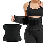 Ceinture Lombaire, Ceinture de Soutien Lombaire avec Double Réglage pour Soulager Les Douleurs Lombaires Soutien Lombaire pour Les Hernies Discales Sciatique pour Hommes et Femmes Taille Unique Noir