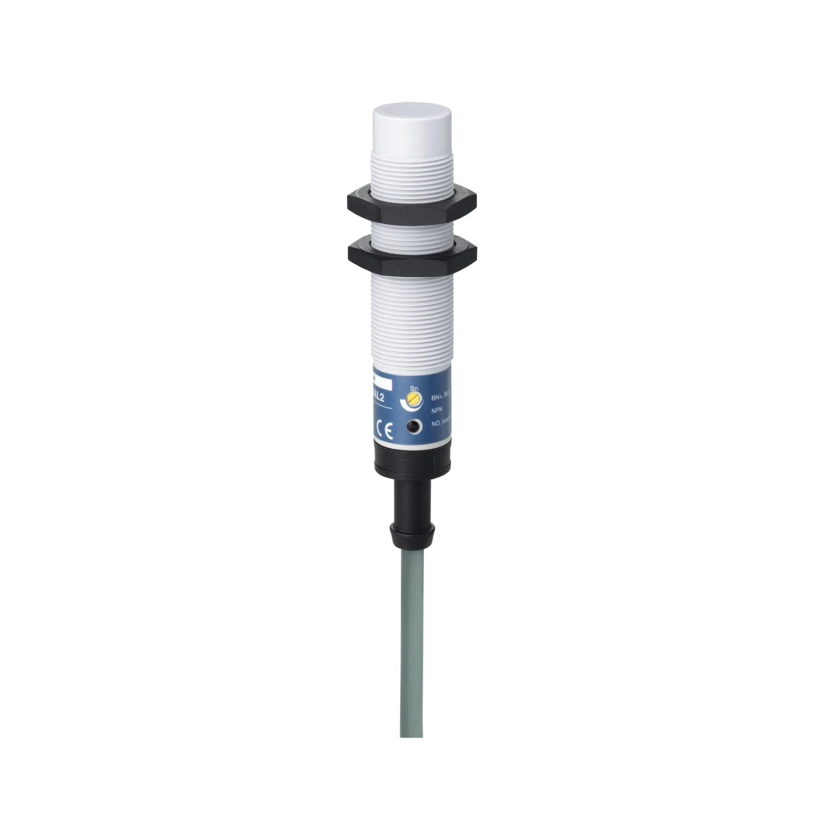Schneider XT218A1PAL2 XT2-Kap. Näherungsschalter, zylindrisch M18, Kunststoff, Sn 8mm, Kabel, 2m