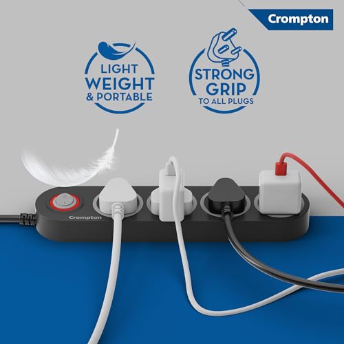 Image of Crompton Powerbox Alpha BX Linear Extension Board with 4 Universal Sockets