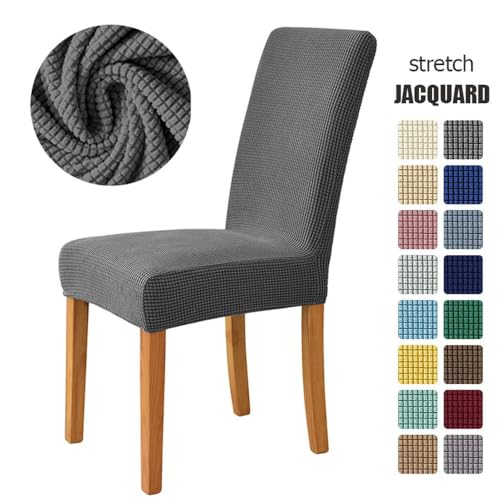 Fundas impermeables para sillas comedor elásticas pack 6 protectores sofá 6