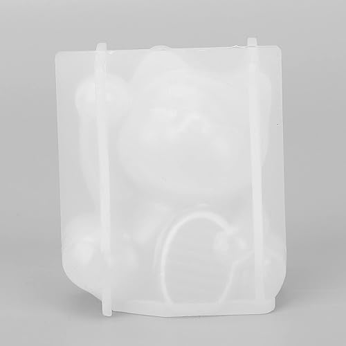 Miniatura 4 de Brrnoo Molde de silicona para gatos de la suerte, molde de silicona en forma de gato 3D, moldes de silicona para velas de gato 3D, molde de silicona