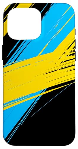 ���ۓI�ȑ����̎ΐ��n�C�R���g���X�g�O���t�B�b�N�B �X�}�z�P�[�X iPhone 16 Pro Max �p