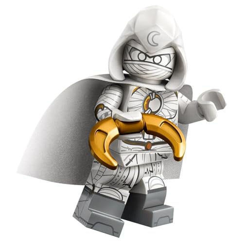 LEGO Marvel Series 2 Minifigure: Moon Knight Minifigure Calendar Man Capes - Superheroes 71039